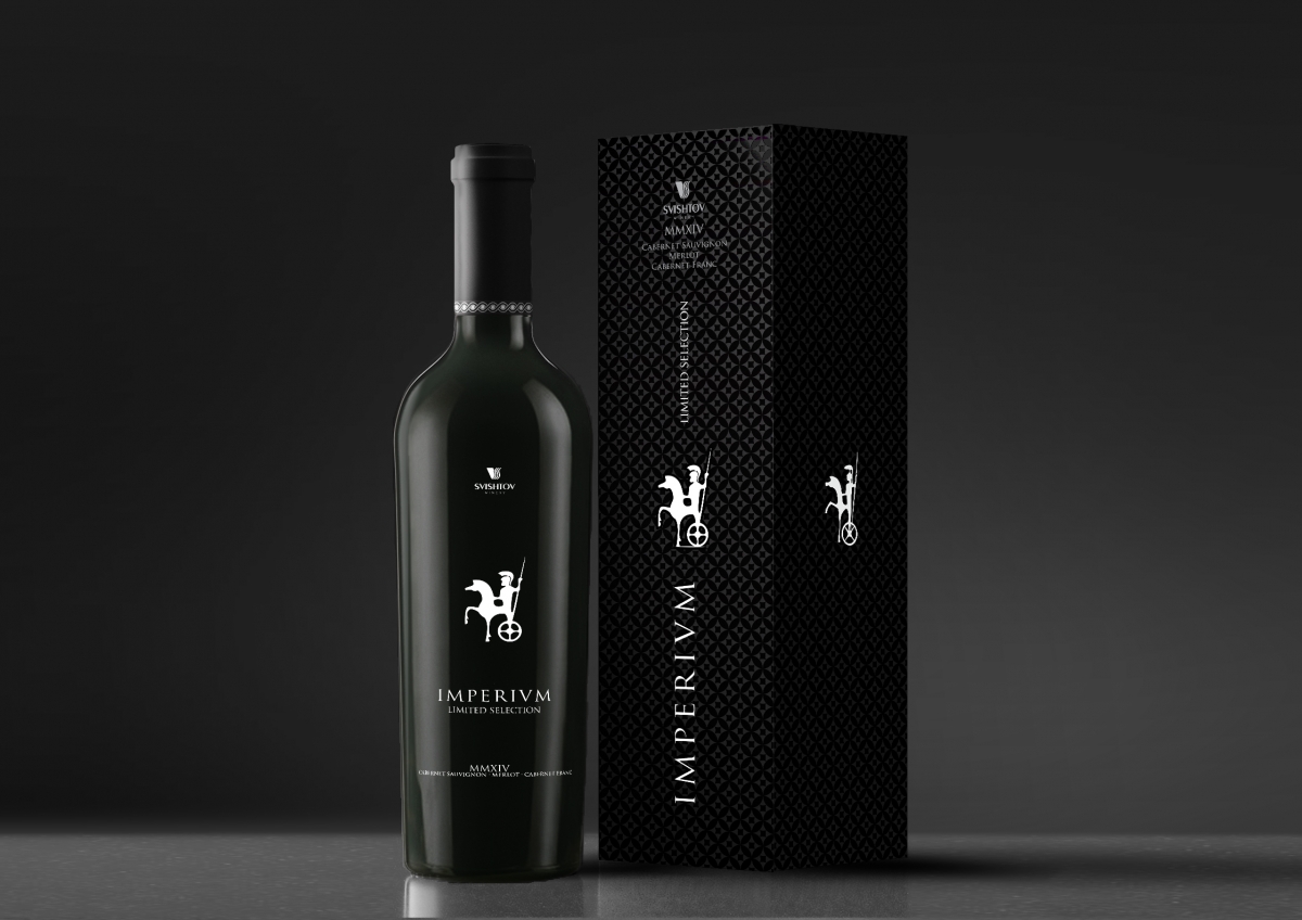 Дизайн на бутилка и кутия на Imperium. Limited Edition